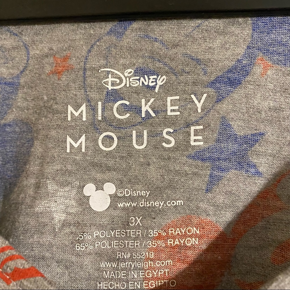 Disney Mickey Mouse short sleeve shirt size 3X - Picture 6 of 7